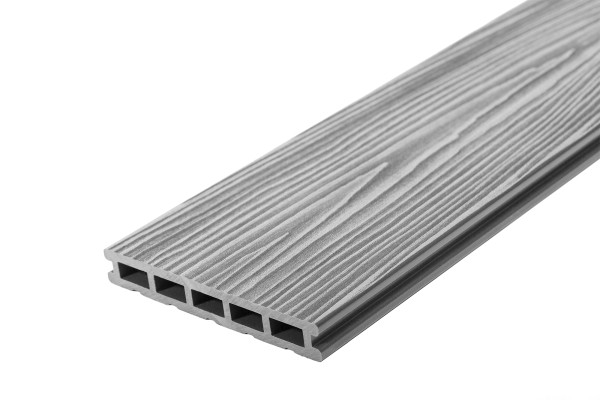 Террасная доска из ДПК RusDecking Unodeck Mogano - Серый купить в Ставрополе