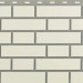 Фасадная панель Альта-Профиль, Кирпич Клинкерный, Белый купить в Ставрополе