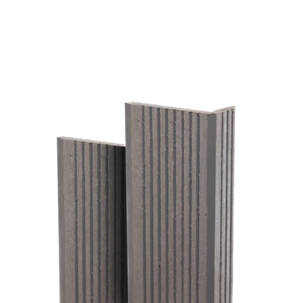 Угол торцевой Ecodecking Техно 70х35x3000 Серый купить в Ставрополе