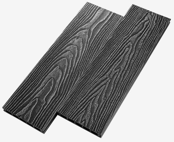 Террасная доска из ДПК RusDecking Unodeck Vintage - Графит купить в Ставрополе