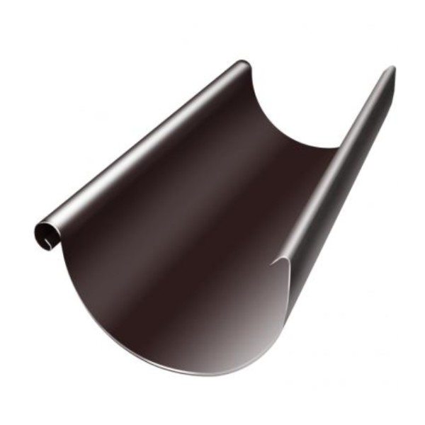 Водосток Grand Line 125x90 – Желоб 3м RAL 8017 купить в Ставрополе