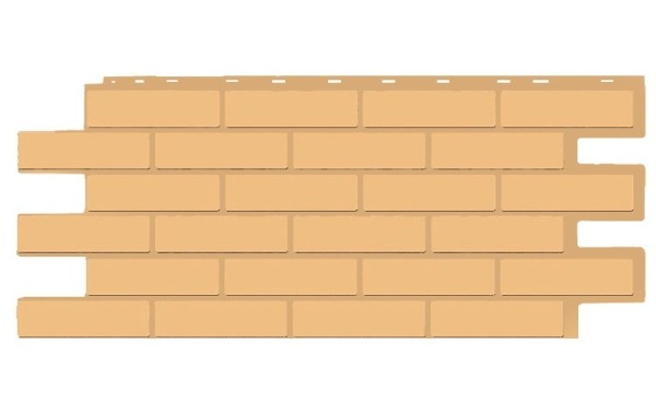 Фасадная панель T-Siding Кирпич Модерн Эко Крем купить в Ставрополе