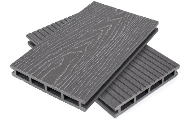 Террасная доская ДПК NanoWood Nature 3D пустотелая Серый купить в Ставрополе