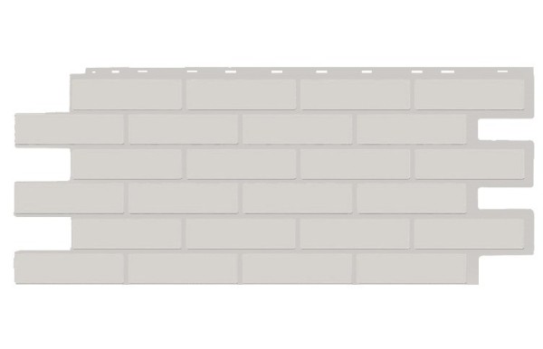 Фасадная панель T-Siding Кирпич Модерн Эко Уайт купить в Ставрополе