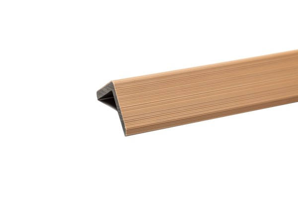 Уголок торцевой Ecodecking Скай коэкструзия 45х45х3000 Бук купить в Ставрополе