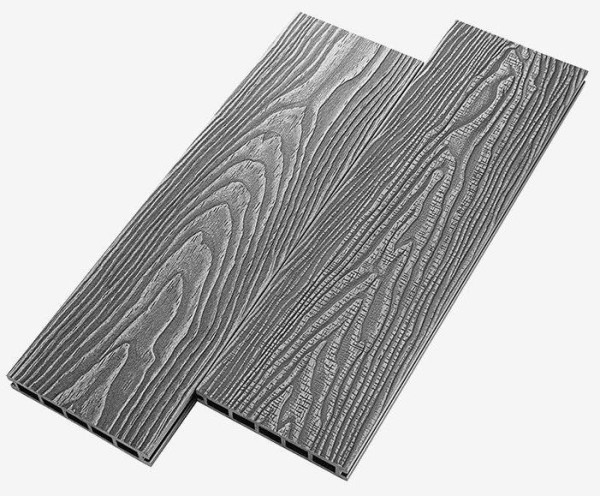 Террасная доска из ДПК RusDecking Unodeck Vintage - Серый купить в Ставрополе
