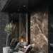 Фиброцементные панели Panda Камень Браун 02420F купить в Ставрополе