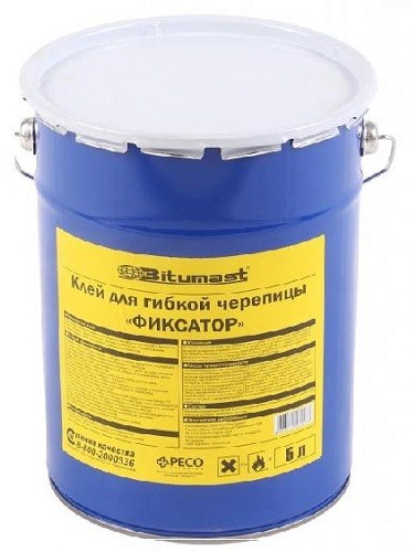 Клей для гибкой черепицы BITUMAST 5 л купить в Ставрополе