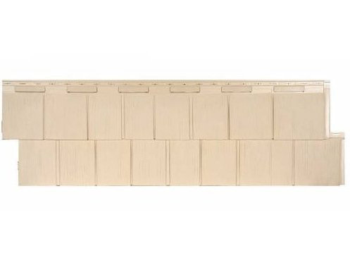 Фасадная панель T-Сайдинг-Щепа пихта ЭКО-1 Желтый купить в Ставрополе